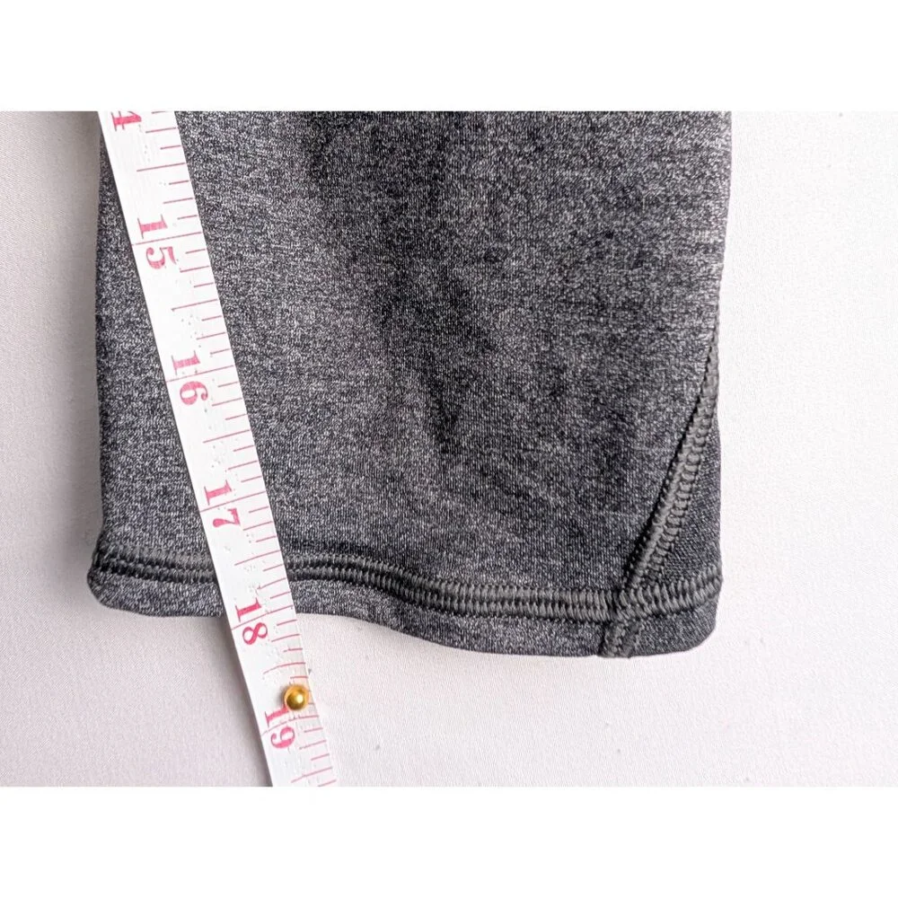 Lululemon‎ Leggings Womens Size 4 High-Rise Crop Yoga Pants Gray